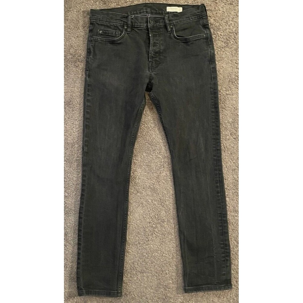 All Saints Men's Skinny Jeans - Dark Gray